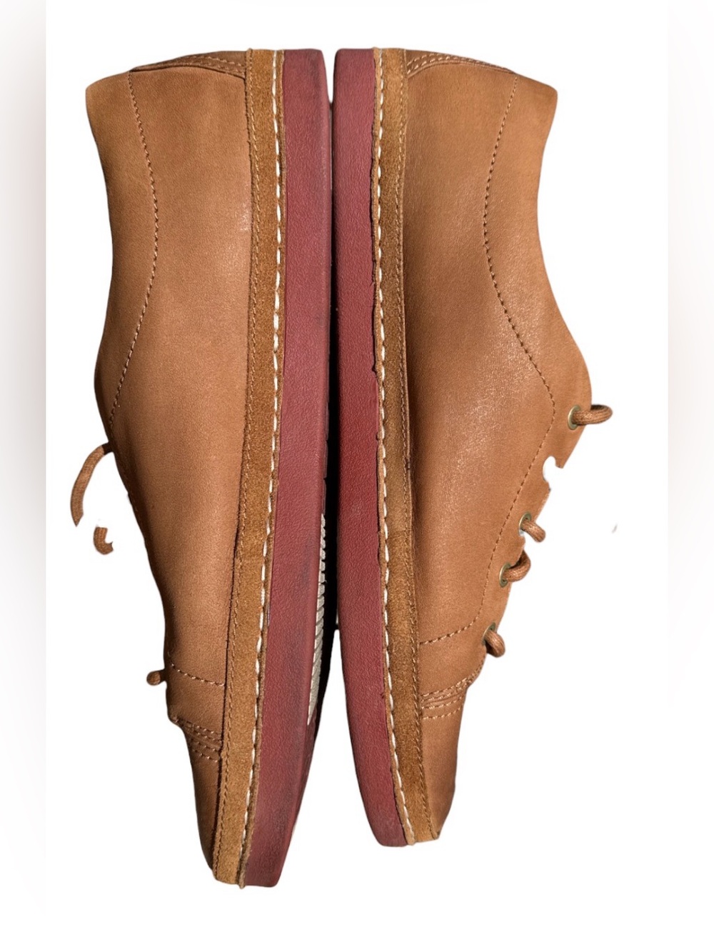 UGG Duncan Bay Men's Brown Leather Sneakers SZ 10